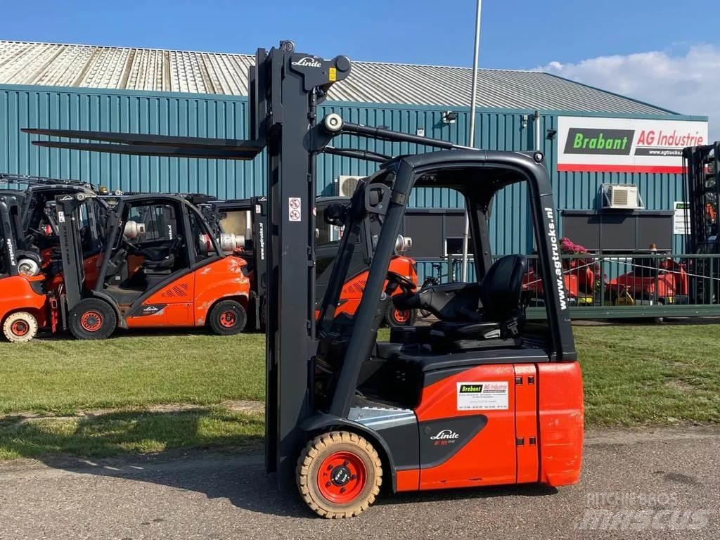 Linde E16C-02 Elektriniai šakiniai krautuvai