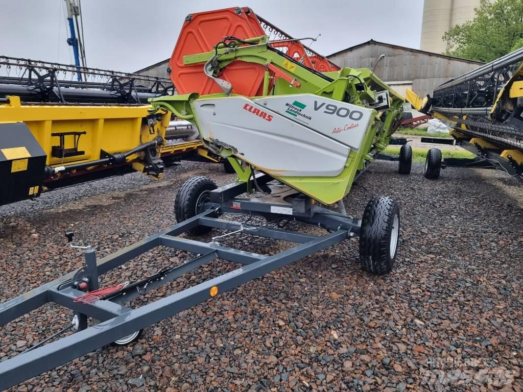 CLAAS V 900 Derliaus nuėmimo kombainų galvos