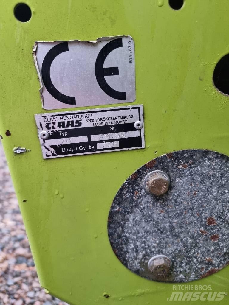 CLAAS V 900 Derliaus nuėmimo kombainų galvos