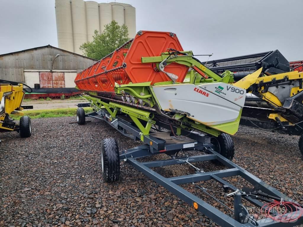 CLAAS V 900 Derliaus nuėmimo kombainų galvos