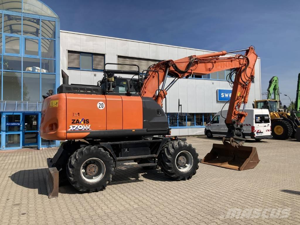 Hitachi ZX 170 W-6 Ratiniai ekskavatoriai