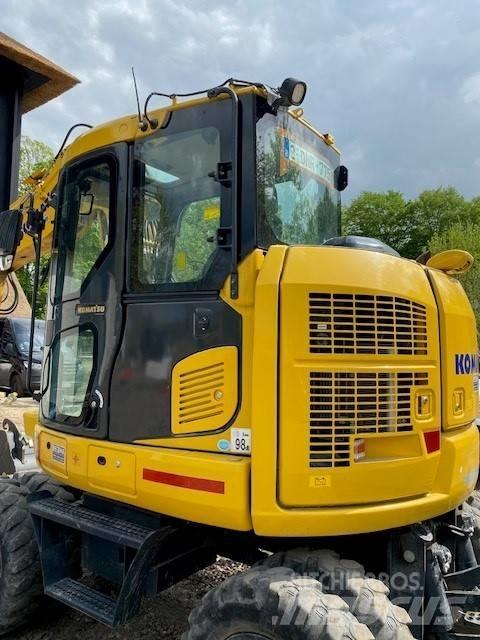 Komatsu PW98MR-11 Ratiniai ekskavatoriai