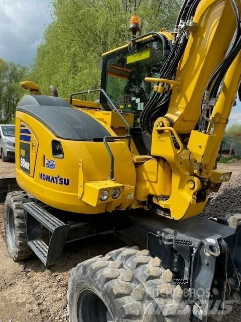 Komatsu PW98MR-11 Ratiniai ekskavatoriai