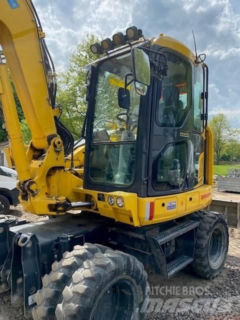 Komatsu PW98MR-11 Ratiniai ekskavatoriai