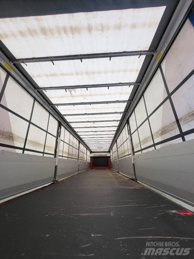 Krone Curtain Low Tentinės puspriekabės