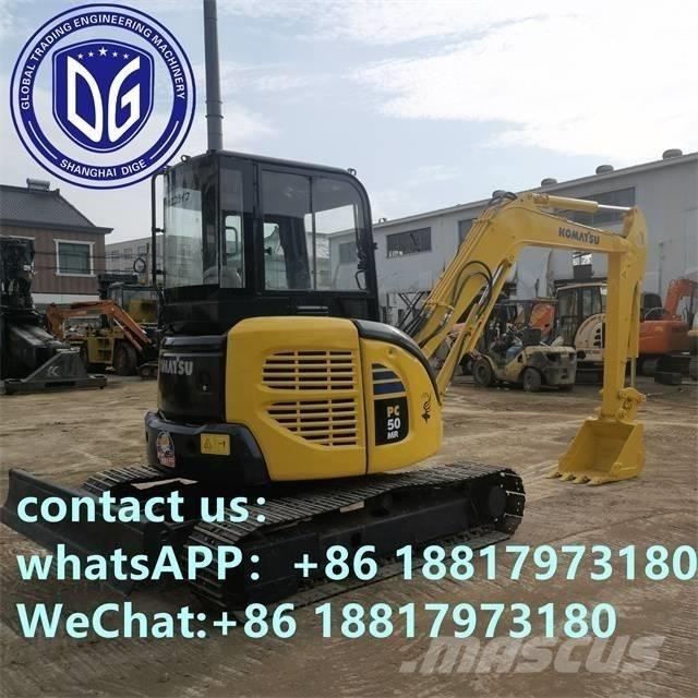 Komatsu PC 50 MR Mini ekskavatoriai < 7 t