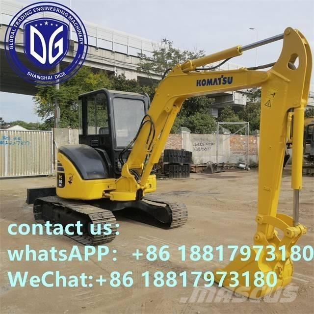 Komatsu PC 50 MR Mini ekskavatoriai < 7 t