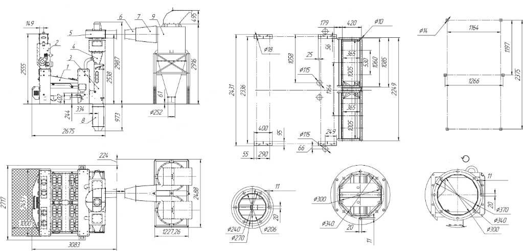  EL GRAIN SVR-30/2 Grūdų valymo įranga