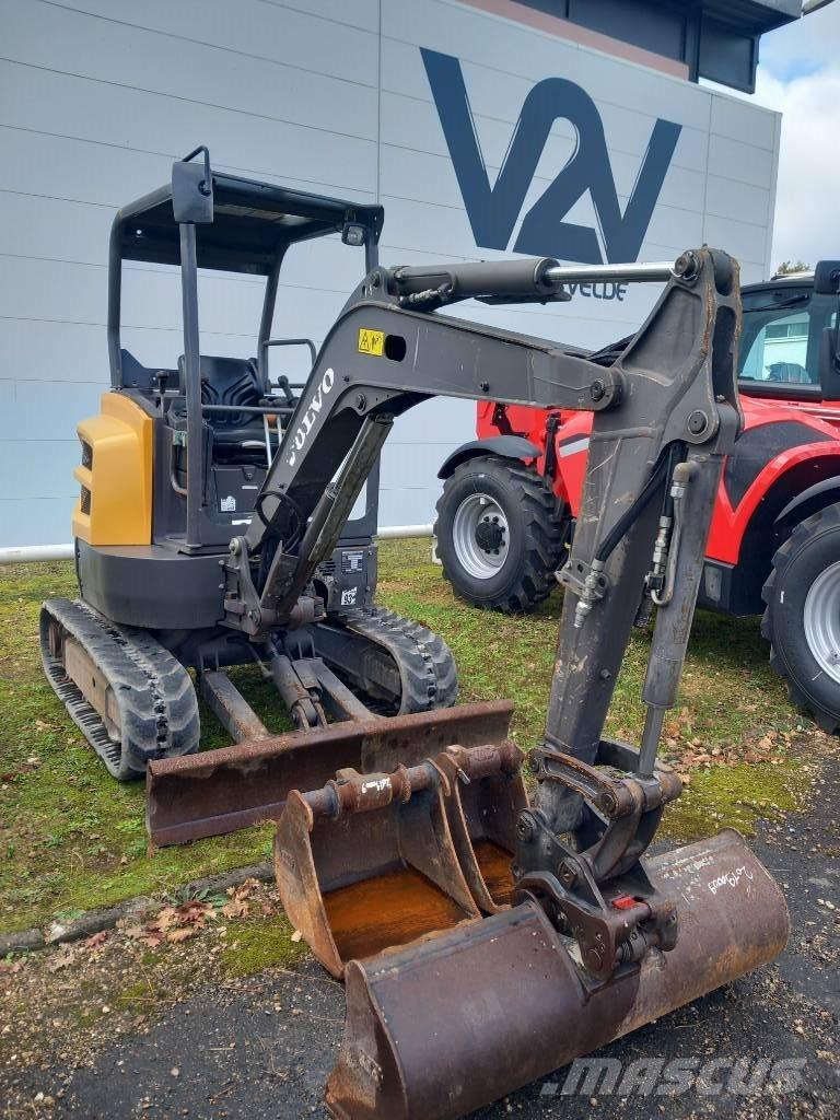 Volvo ECR 25 D Mini ekskavatoriai < 7 t