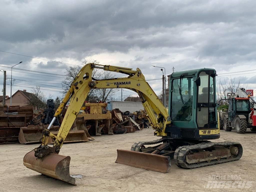 Yanmar Vio 50 Mini ekskavatoriai < 7 t