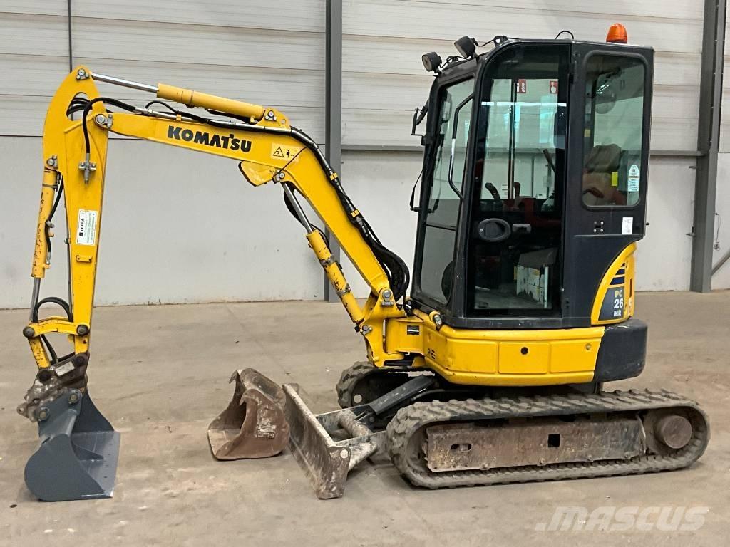 Komatsu PC 26 MR-3 Mini ekskavatoriai < 7 t