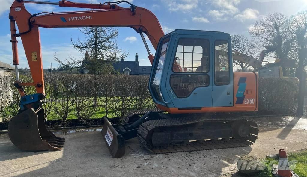 Hitachi EX 60-3 Vidutinės galios ekskavatoriai 7-12 t