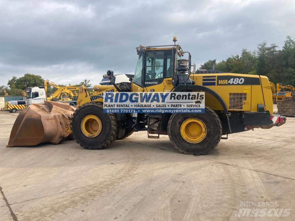 Komatsu wa480-8 Naudoti ratiniai krautuvai