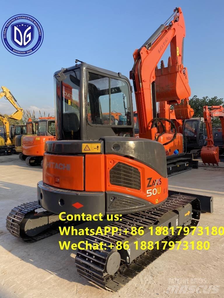 Hitachi ZX 50 U Mini ekskavatoriai < 7 t