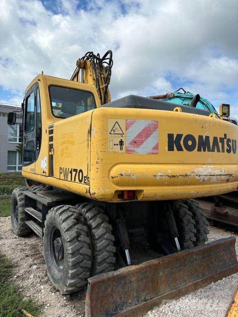 Komatsu PW 170 ES-6K Ratiniai ekskavatoriai