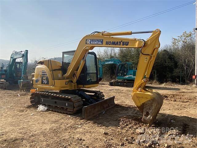 Komatsu PC 70-8 Vikšriniai ekskavatoriai