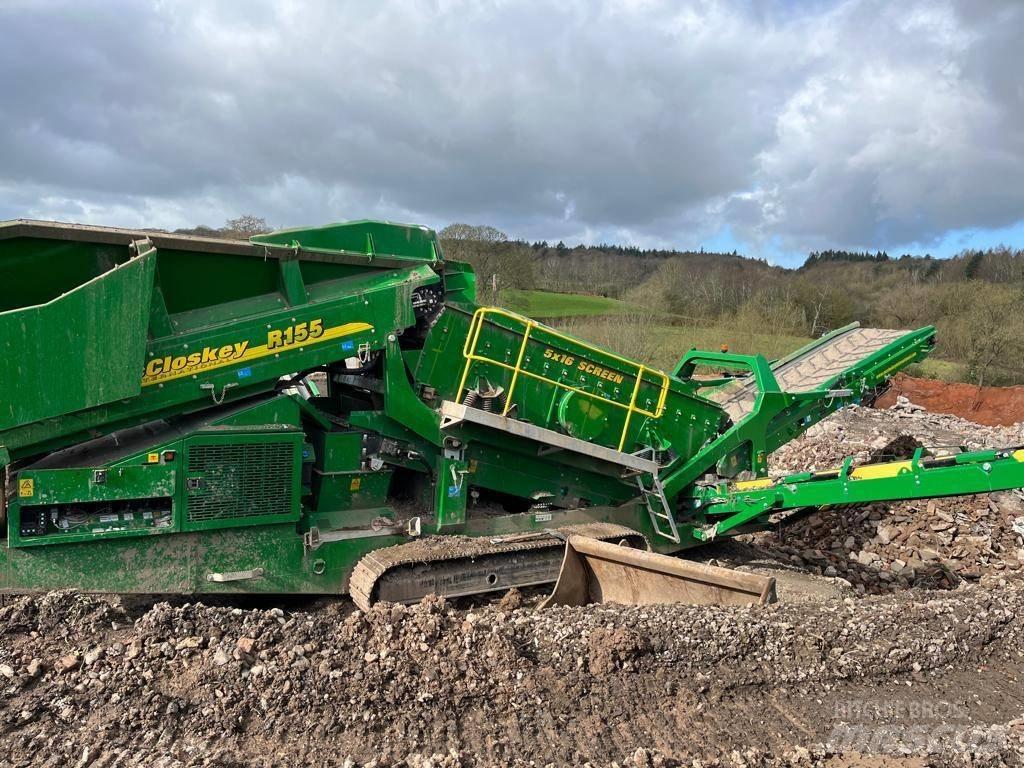 McCloskey R155 Mobilūs sietai