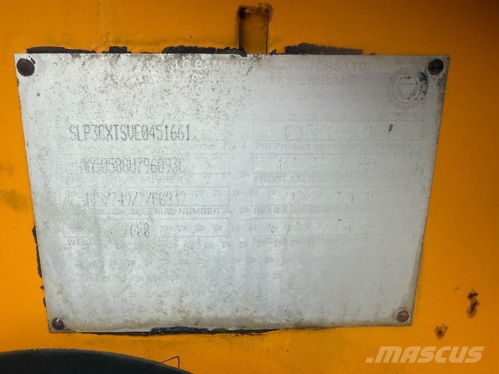JCB 3 CX SM Ekskavatoriniai krautuvai