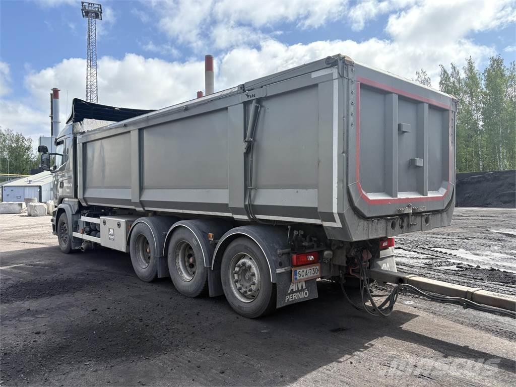 Scania R730 8X4 Savivarčių priekabų vilkikai