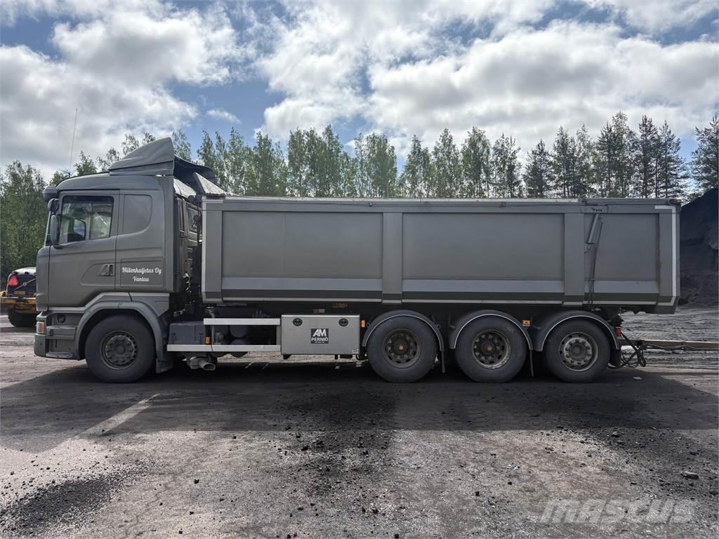 Scania R730 8X4 Savivarčių priekabų vilkikai