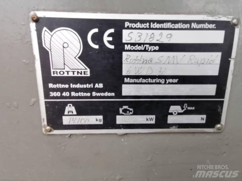 Rottne SMV Naudoti miškovežiai (Forvarderiai)