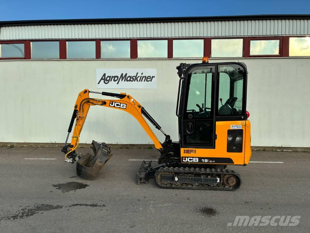 JCB 19 C-1 Mini ekskavatoriai < 7 t