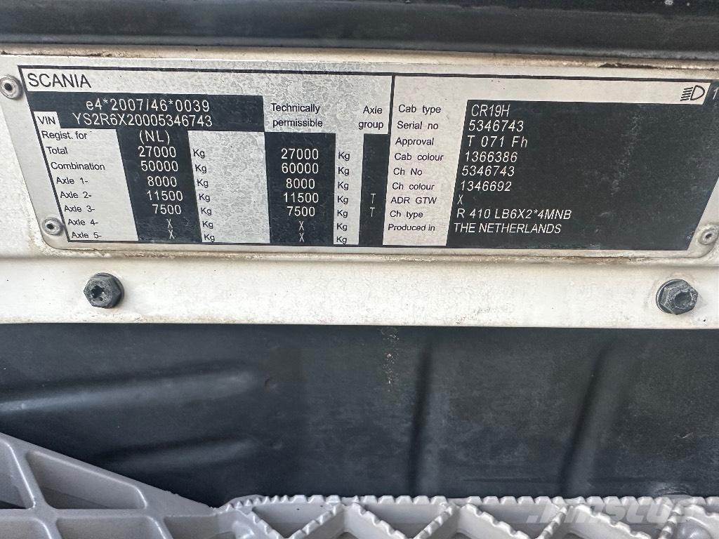 Scania R 410 Autovežiai
