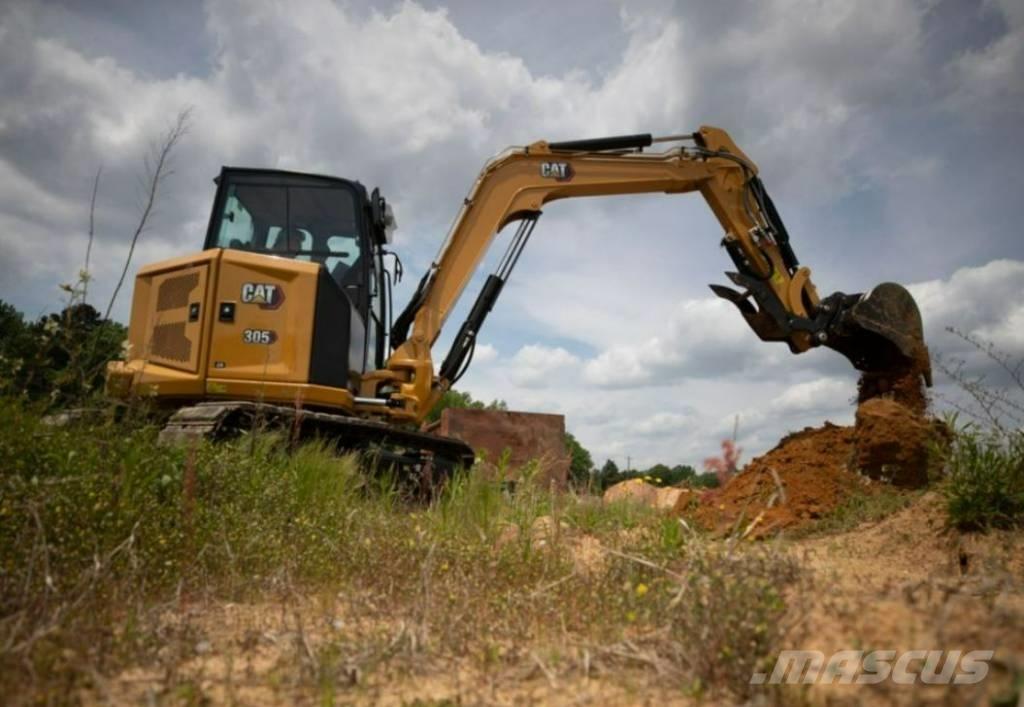 CAT 305 CR UTHYRES Mini ekskavatoriai < 7 t