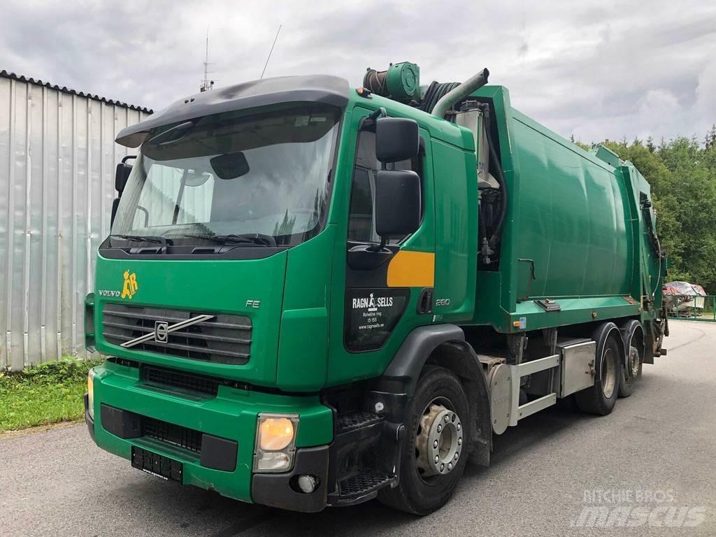 Volvo FE 280 6X2 Šiukšliavežės