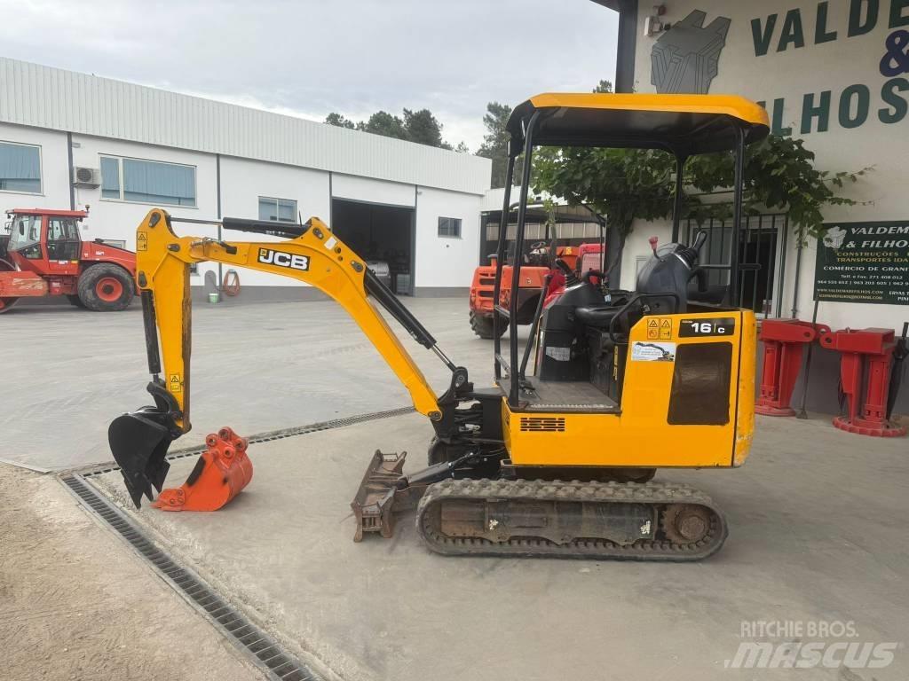 JCB 16 C-1, 904h Mini ekskavatoriai < 7 t