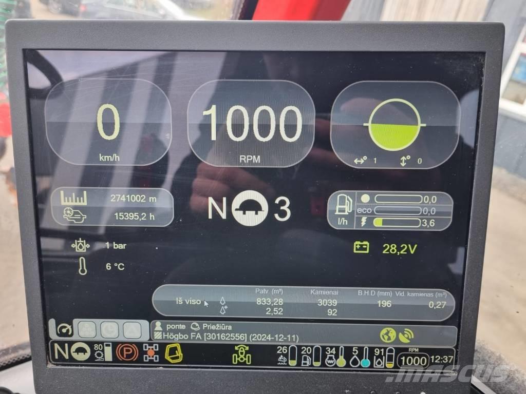 Komatsu 901 Miško technika (Harvesteriai)