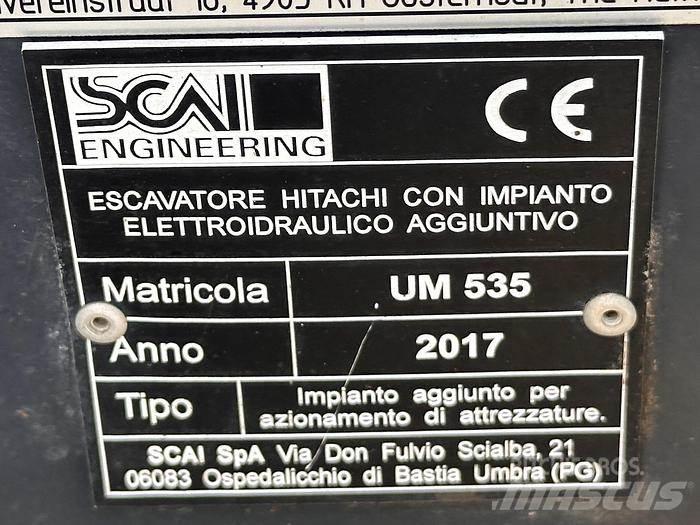 Hitachi ZX65USB Mini ekskavatoriai < 7 t