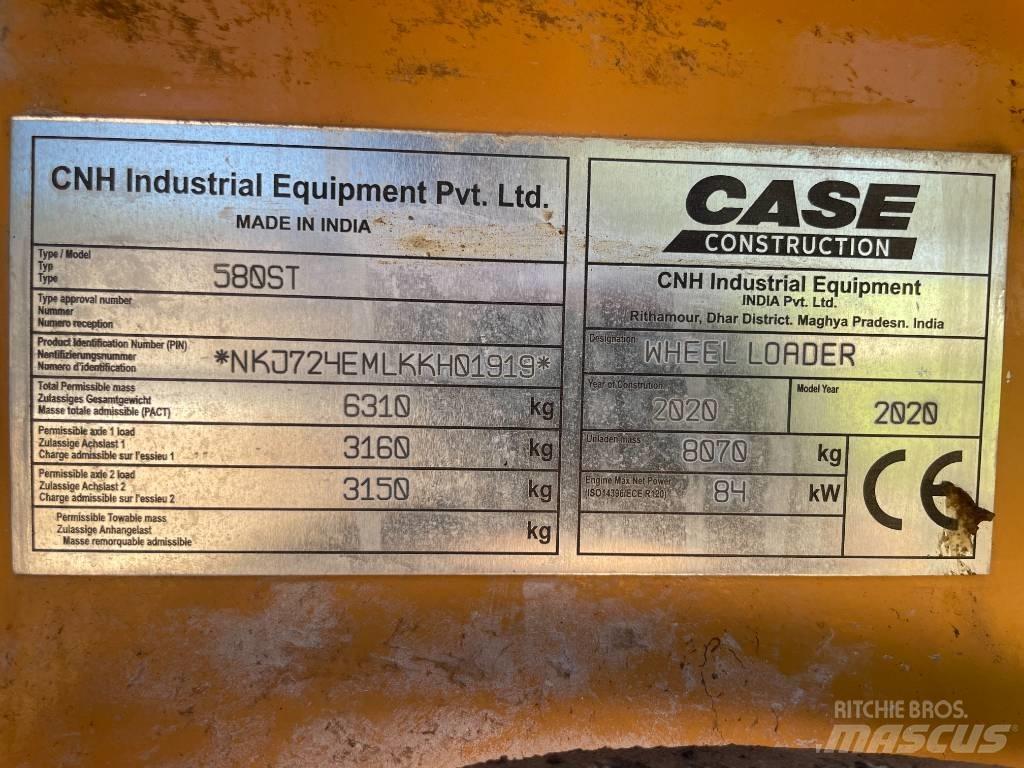 CASE 580 ST Ekskavatoriniai krautuvai