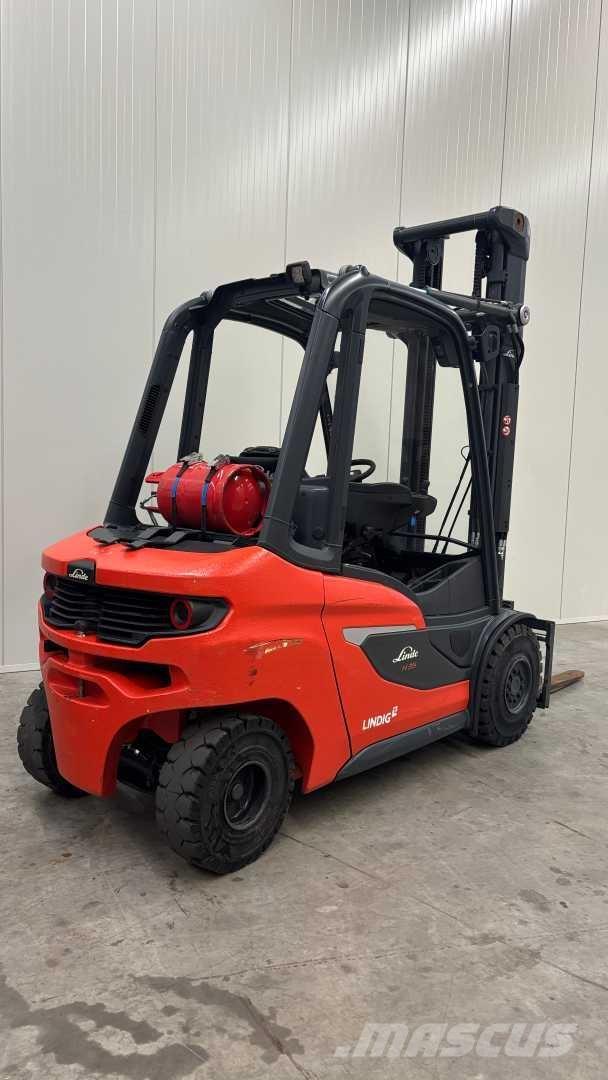 Linde H35T LPG (dujiniai) krautuvai
