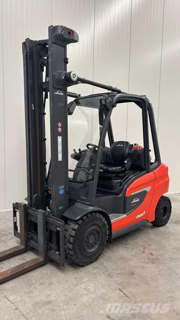 Linde H35T LPG (dujiniai) krautuvai