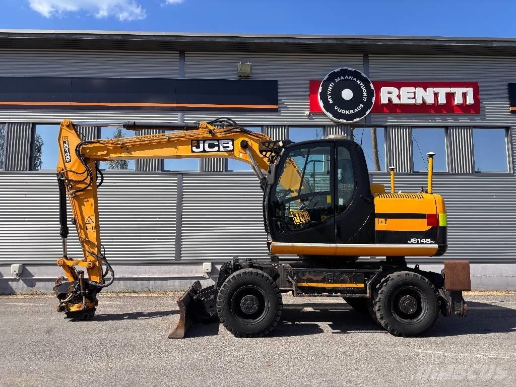 JCB JS 145 W Ratiniai ekskavatoriai