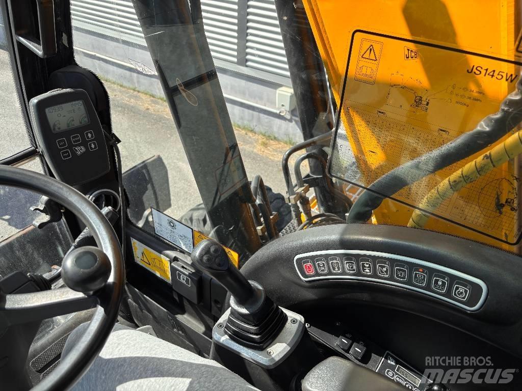 JCB JS 145 W Ratiniai ekskavatoriai