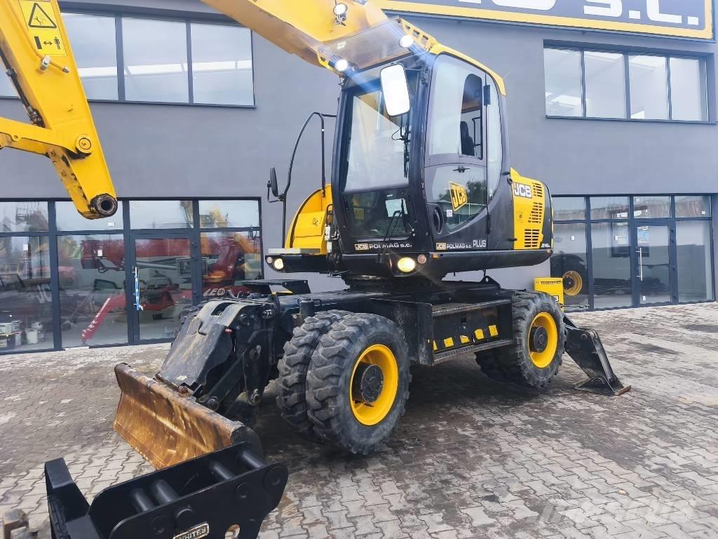 JCB JS 145 W Ratiniai ekskavatoriai
