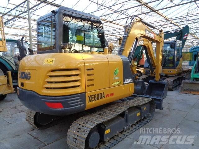 XCMG XE60DA Vikšriniai ekskavatoriai