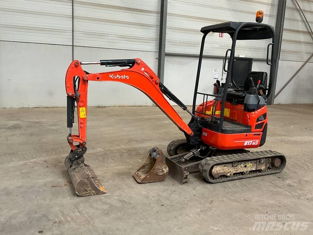 Kubota U 17-3 A Mini ekskavatoriai < 7 t