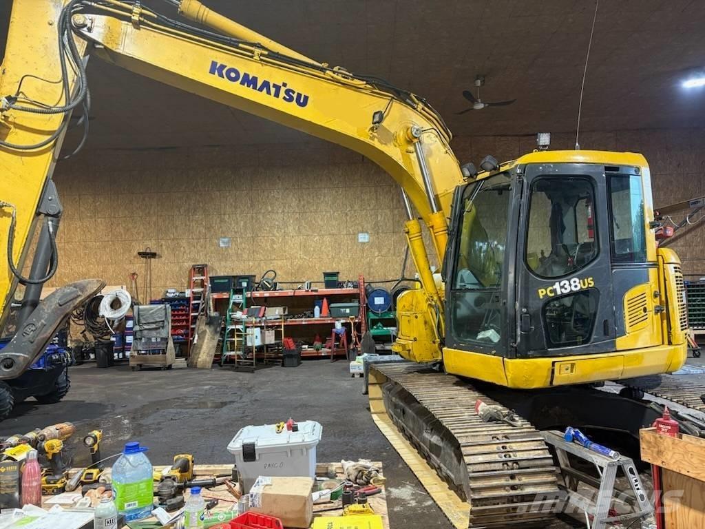 Komatsu PC 138 USLC Vikšriniai ekskavatoriai