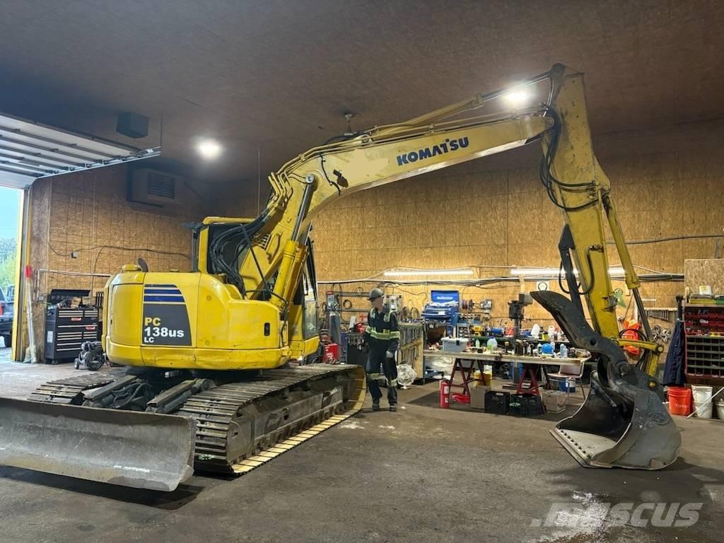 Komatsu PC 138 USLC Vikšriniai ekskavatoriai