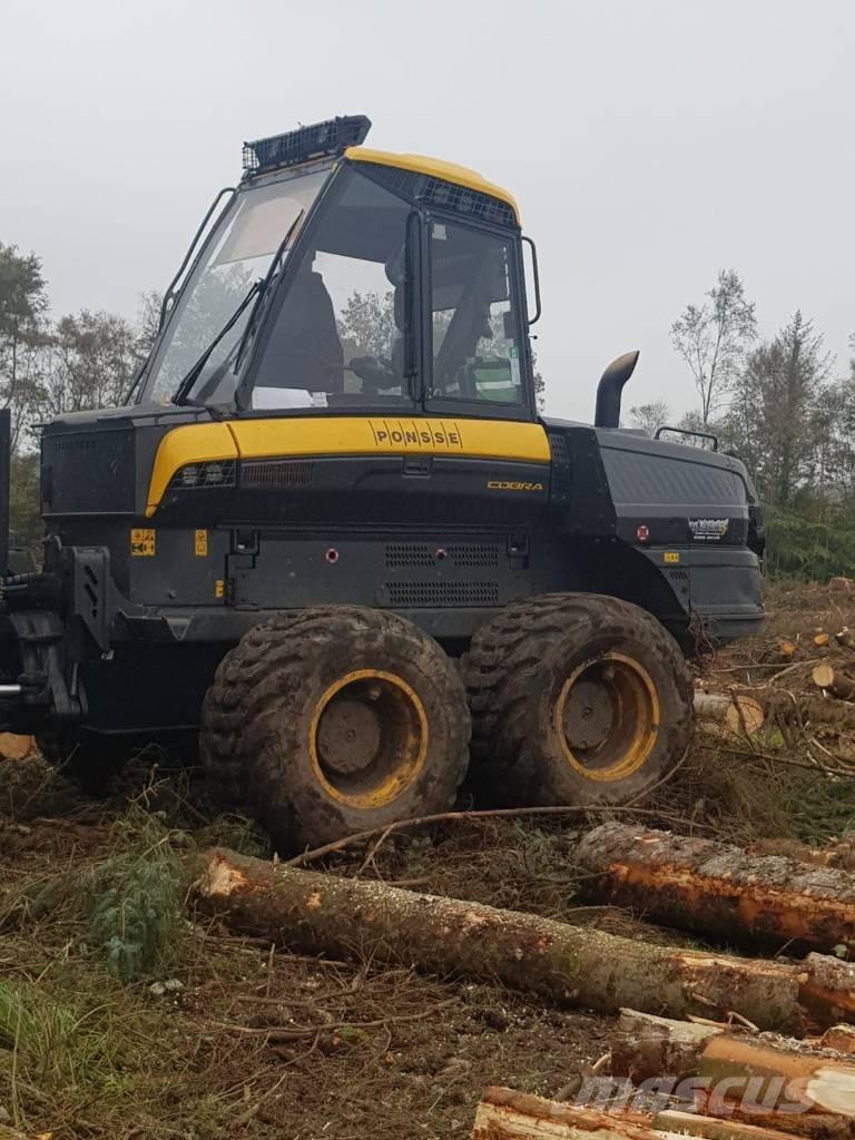 Ponsse Cobra Miško technika (Harvesteriai)