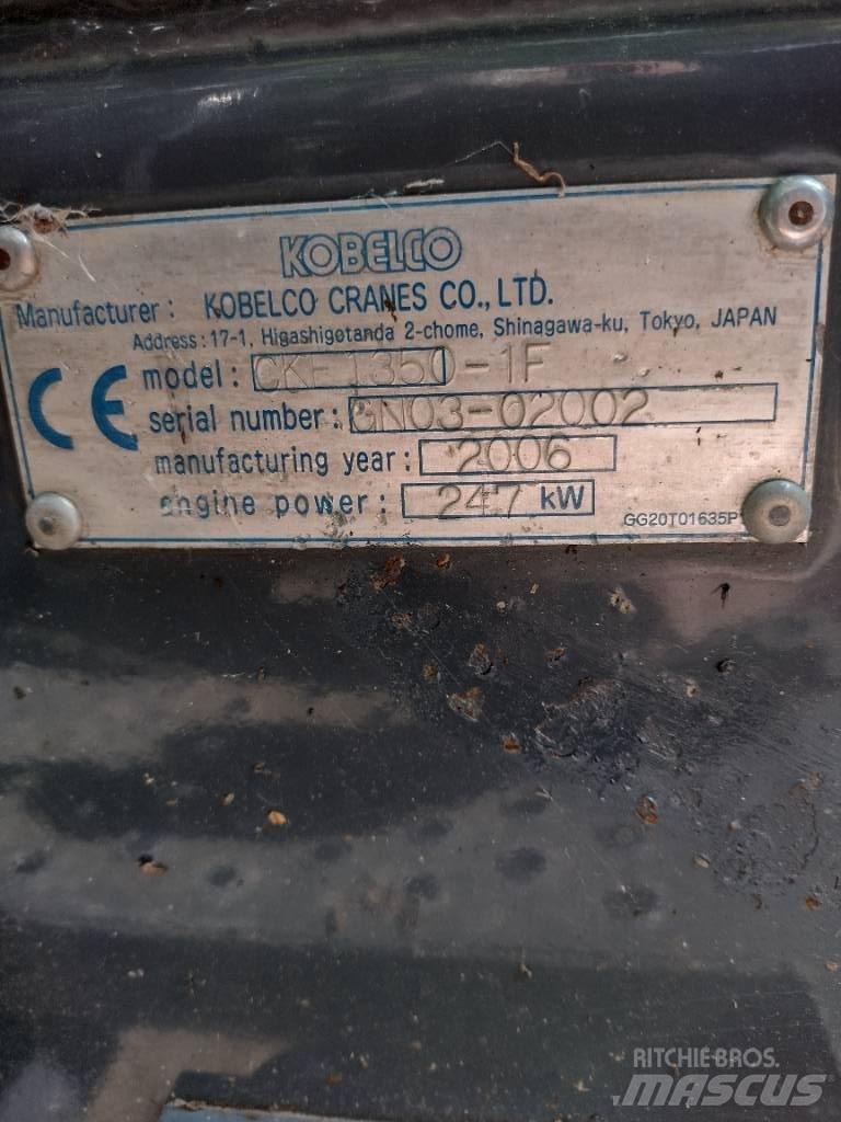 Kobelco cke1350-1F Vikšriniai kranai
