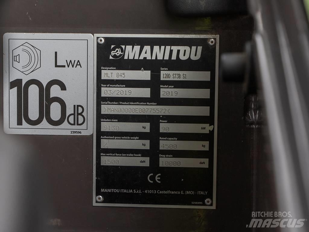 Manitou MLT 845 Teleskopiniai krautuvai žemės ūkiui