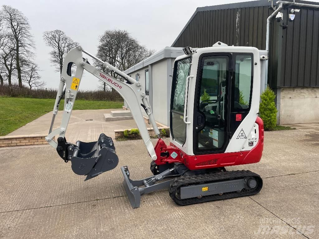 Takeuchi TB 216 Mini ekskavatoriai < 7 t