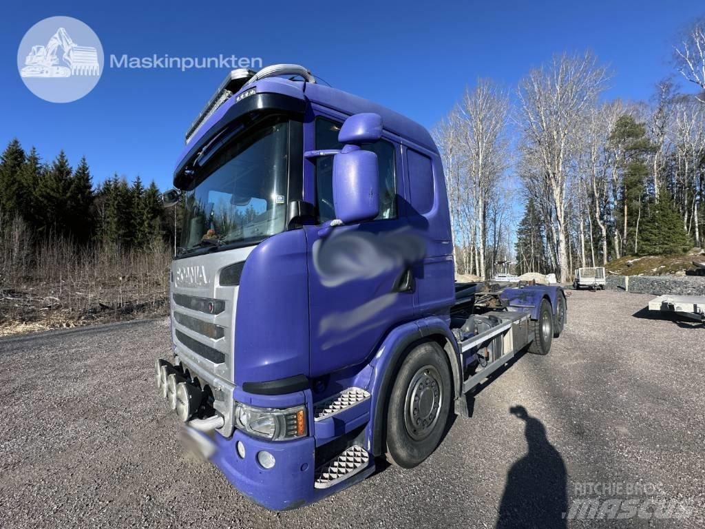 Scania G 480 Sunkvežimiai su keliamuoju kabliu