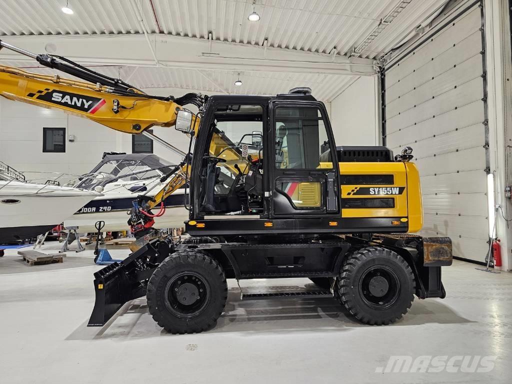 Sany SY 155 W Ratiniai ekskavatoriai