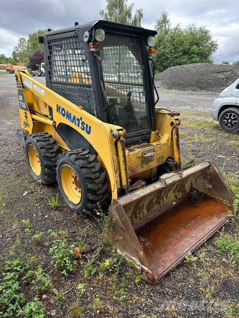 Komatsu SK 714 Krautuvai su šoniniu pasukimu