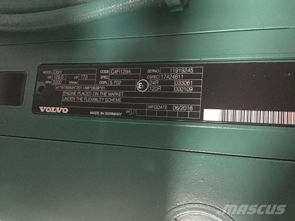 Volvo D6H NEW Varikliai